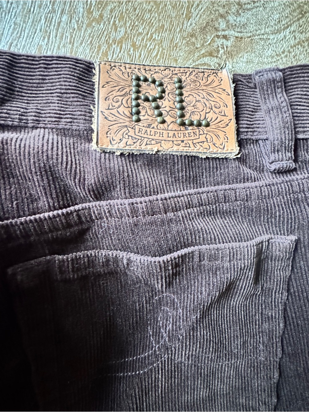 Ralph Lauren Brown Corduroy Pants - Picture 4 of 4